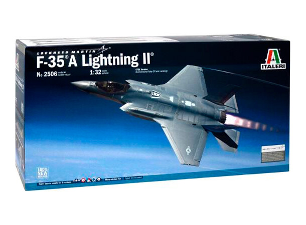 Lockheed F-35A Lightning II 1:32 Italeri 1:32 Byggesæt 