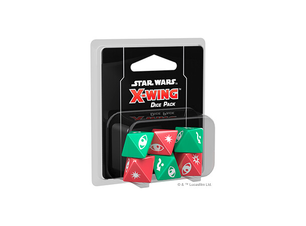 Star Wars X-Wing Dice Pack Ekstra terningsæt til X-Wing Second Ed 