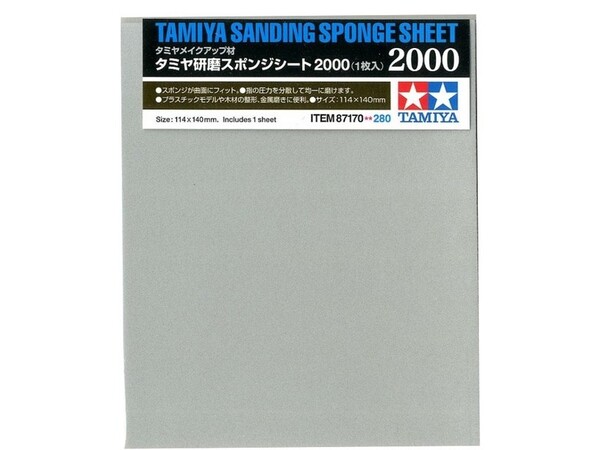 Tamiya slibesvamp - 2000 Slibesvamp P2000 