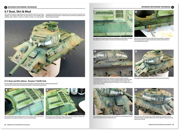 Vallejo-bog Airbrush & Weathering Tech Tips, tricks og teknikker til airbrush 