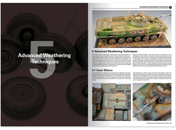 Vallejo-bog Airbrush & Weathering Tech Tips, tricks og teknikker til airbrush 