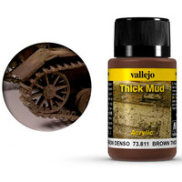 Vallejo Mud Thick Mud Brown - 40 ml 