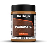 Vallejo Texture Brown Earth 200 ml Earth Texture Acrylic