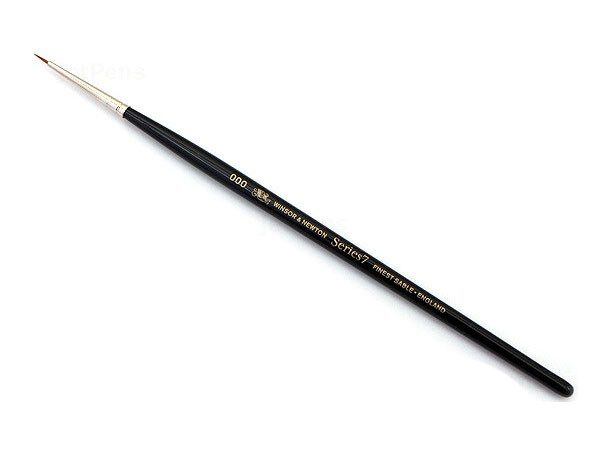 Winsor & Newton Series 7 størrelse 000 Kolinsky Sable - Størrelse #3/0 