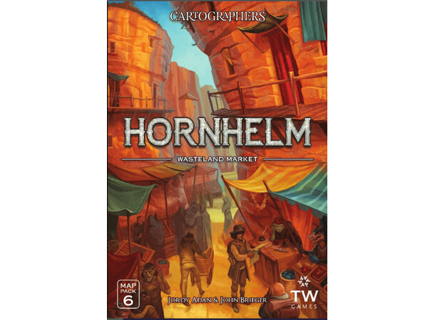 Cartographers Map Pack 6 Hornhelm Exp Ekspansion til Cartographers + Heroes 