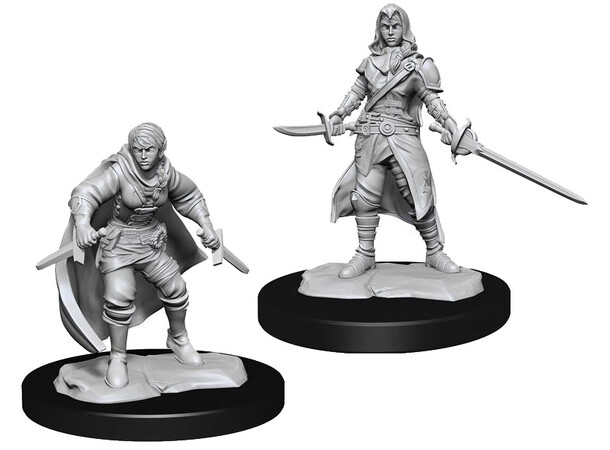 D&D Figur Nolzur Half-Elf Rogue Female Nolzur's Marvelous Miniatures 