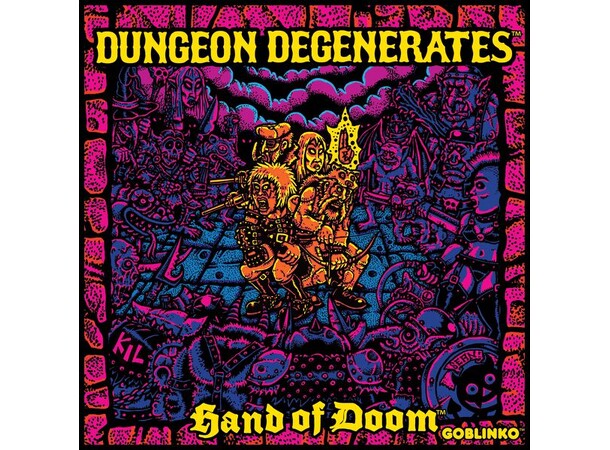 Dungeon Degenerates Brætspil Hand of Doom - Grundspil 