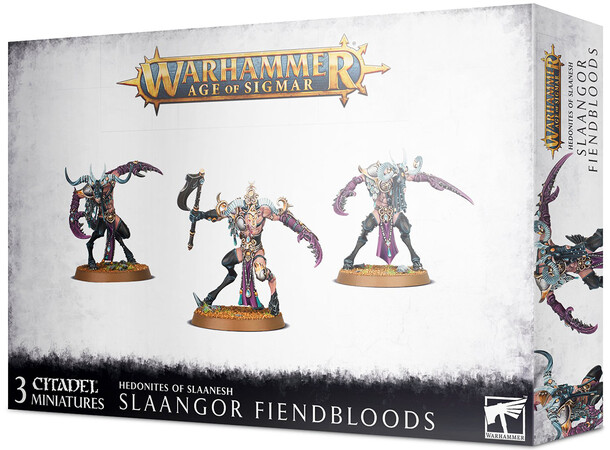 Hedonitter af Slaanesh Slaangor Fiendblo Warhammer Age of Sigmar Fiendbloods 