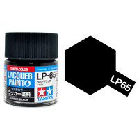 Lakmaling LP-65 Rubber Black Tamiya 82165 - 10 ml