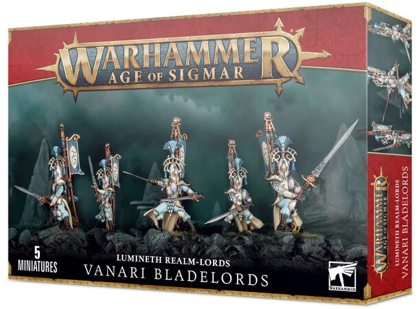 Lumineth Realm Lords Vanari Bladelords Warhammer Age of Sigmar 