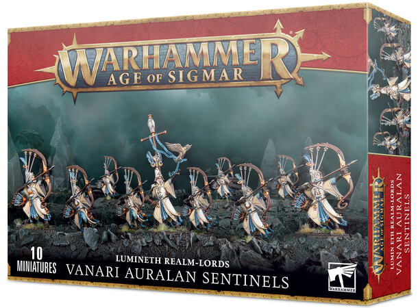 Lumineth Realm Lords Vanari Sentinels Warhammer Age of Sigmar - Auralan 