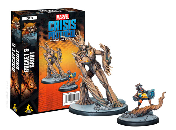 Marvel Crisis Protocol Rocket/Groot Ekspansion til Marvel Crisis Protocol 