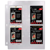Plastlomme 4-Pocket ONE-TOUCH 23-100pt Ultra Pro Page - 1 stk
