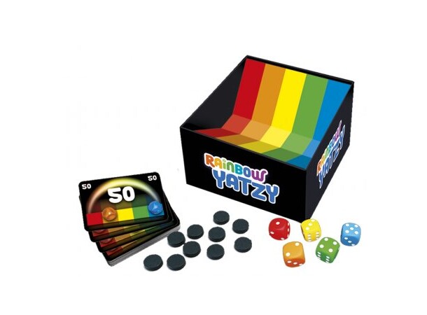 Rainbow Yatzy terningspil 