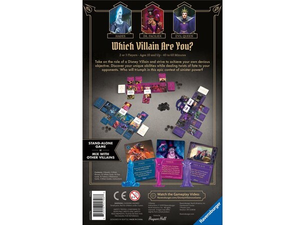 Villainous Wicked to the Core Expansion Standalone Ekspansion til Villainous 