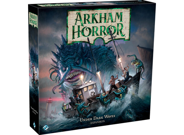 Arkham Horror Under Dark Waves Expansion Ekspansion til Arkham Horror Third Ed 