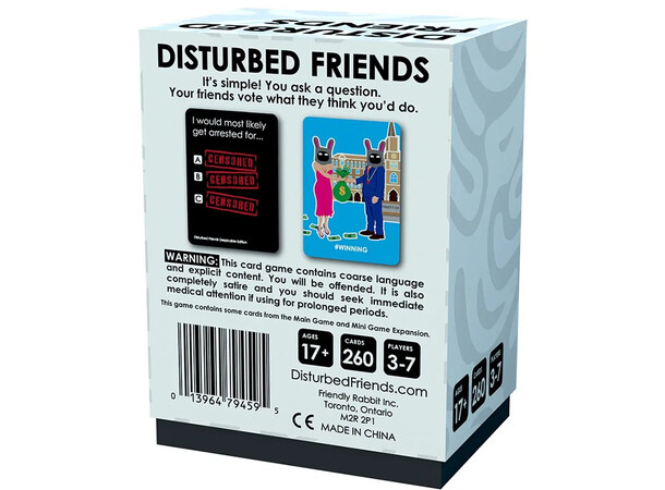 Disturbed Friends Party Brætspil The Despicable Party Edition 
