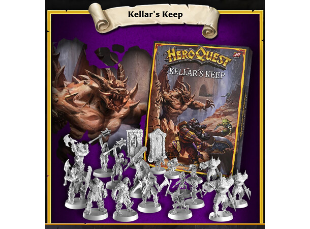HeroQuest Kellars Keep Expansion Ekspansion til HeroQuest 