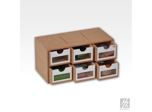 Hobbyzone Module OM01a 6x skuffer 6 skuffer med vinduer - 30 cm 