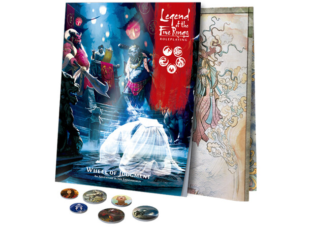 Legend of the 5 Rings RPG Wheel of Judge Legend of the Five Rings Adventure 