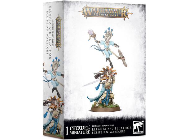 Lumineth Realm Lords Ellania & Ellathor Warhammer Age of Sigmar 