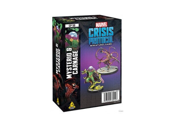 Marvel Crisis Protocol Carnage/Mysterio Ekspansion til Marvel Crisis Protocol 