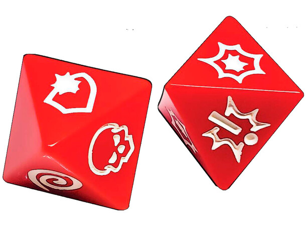 Marvel Crisis Protocol Dice Set Ekstra terningsæt - 10 terninger 