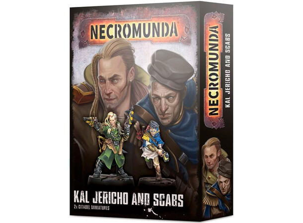 Necromunda Kal Jericho og Scabs 