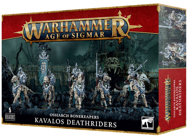 Ossiarch Bonereapers Kavalos Deathriders Warhammer Age of Sigmar 