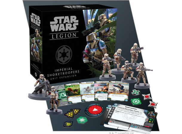 Star Wars Legion Imperial Shoretroopers 
