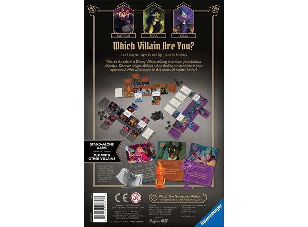 Villainous Evil Comes Prepared Expansion Standalone Ekspansion til Villainous 