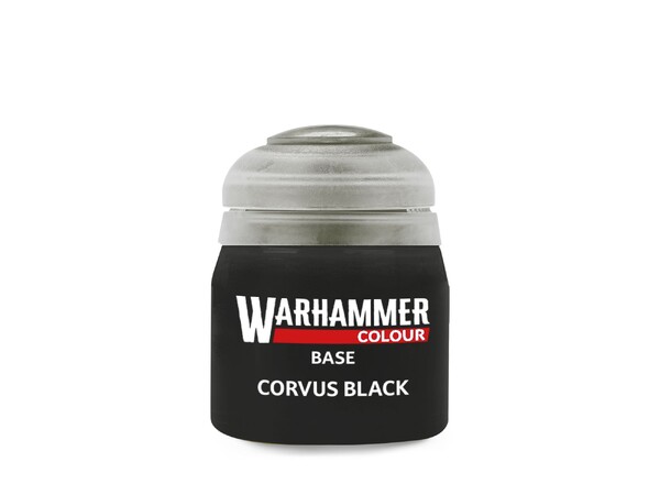 Warhammer Colour Base Corvus Black Tidligere Citadel Colour 