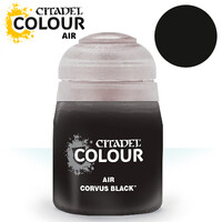 Airbrush Paint Corvus Black 24 ml Maling til Airbrush