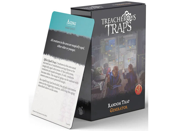 D&D Cards Random Trap Generator 
