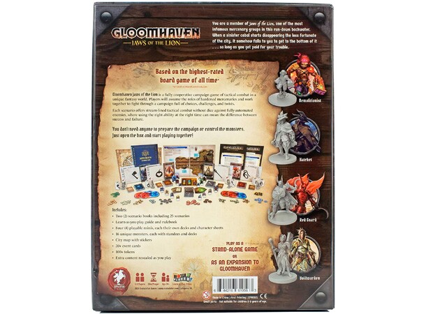 Gloomhaven Jaws of the Lion Brætspil 