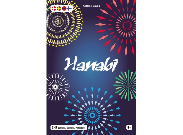 Hanabi Brætspil Dansk udgave 