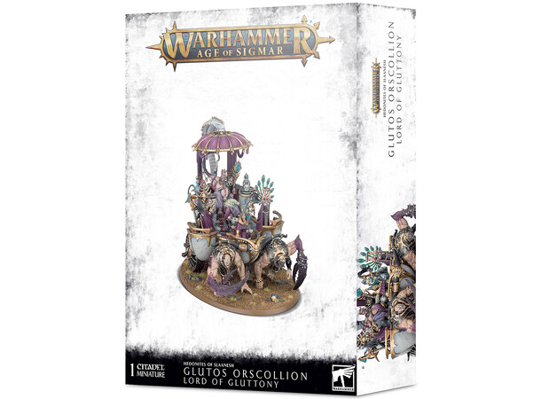 Hedonitter af Slaanesh Glutos Orscollion Warhammer Age of Sigmar Lord of Gluttony 