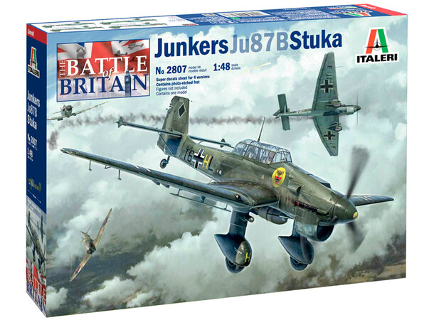Junkers JU-87B Stuka Italeri 1:48 Byggesæt 
