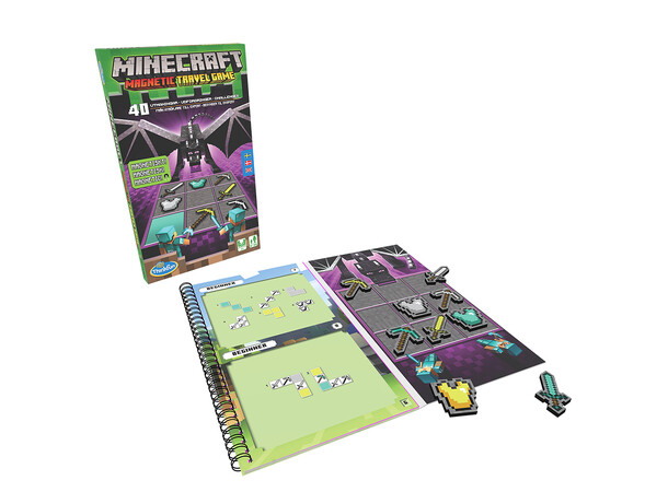 Minecraft Travel Game Rejsespil Magnetisk rejsespil 