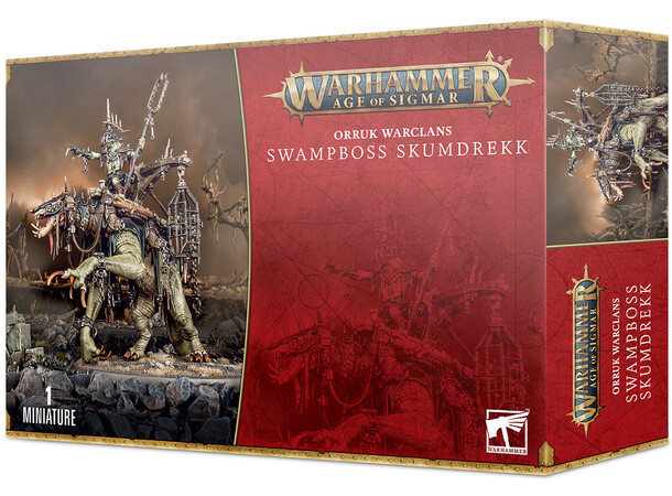 Orruk Warclans Swampboss Skumdrekk Warhammer Age of Sigmar 
