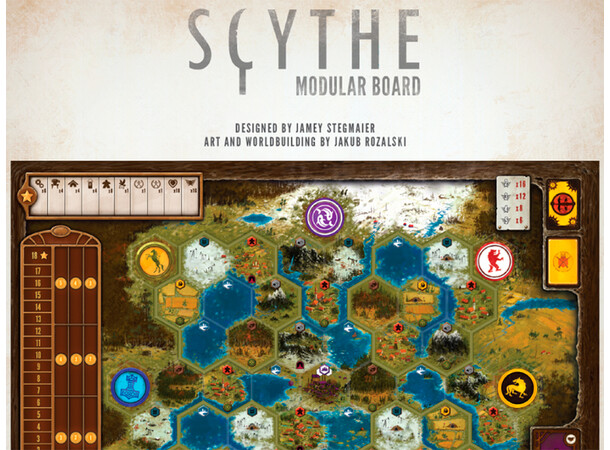 Scythe Modular Board Expansion Ekspansion til Scythe 