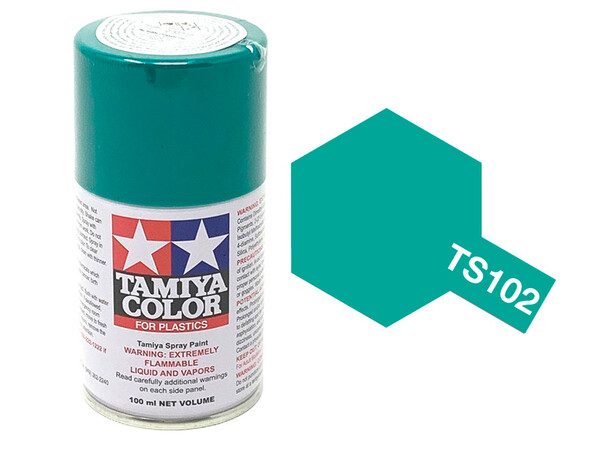 Tamiya Airspray TS-102 Koboltgrøn Tamiya 85102 - 100 ml 