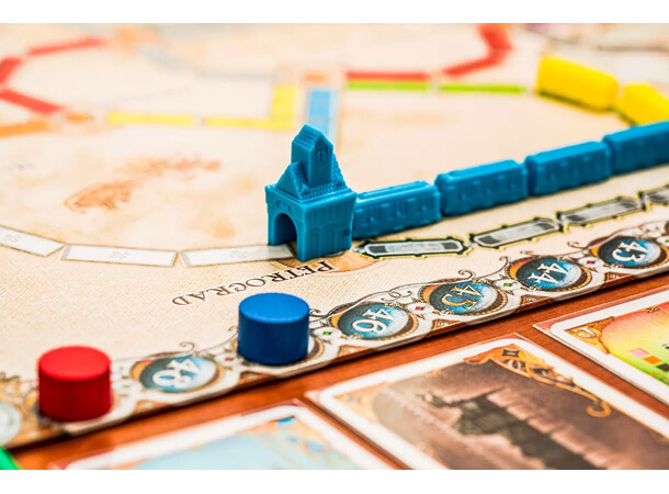 Ticket to Ride Europe Brætspil Dansk udgave 