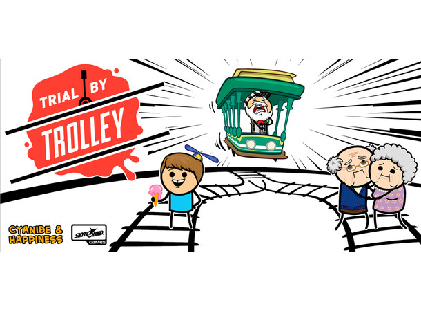 Trial by Trolley Brætspil Dansk udgave 