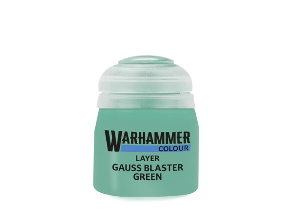 Warhammer Colour Layer Gauss Blaster Green - Tidligere Citadel Colour 