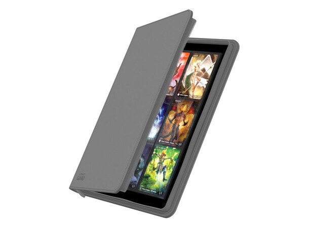 Zipfolio Xenoskin 18-Pocket Grå Ultimate Guard – Til 360 kort 