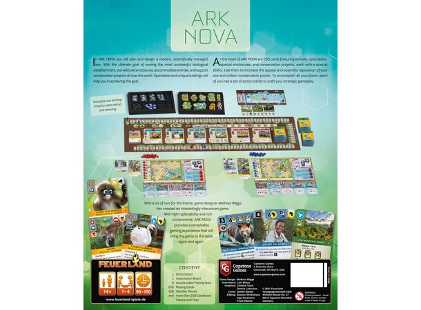 Ark Nova Brætspil 