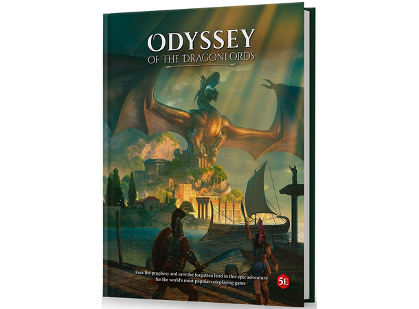 D&D 5E Adventure Odyssey of Dragonlords Dungeons & Dragons Scenario Level 1-15 