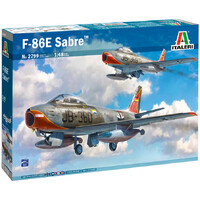 F-86E Sabre 23,8 cm Italeri 1:48 Byggesæt