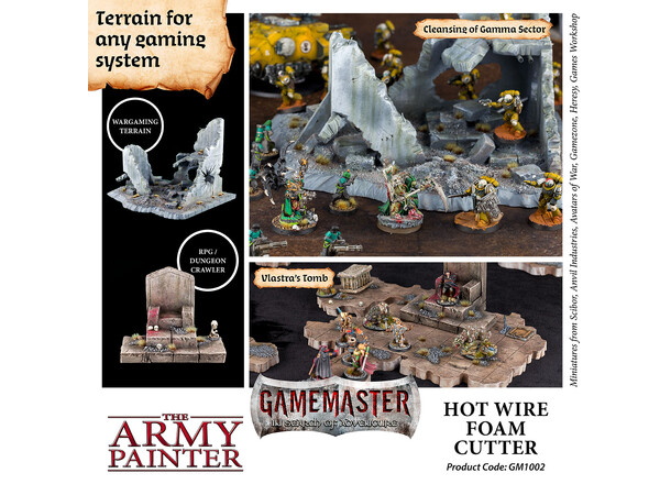 GameMaster Hot Wire Foam Cutter The Army Painter 